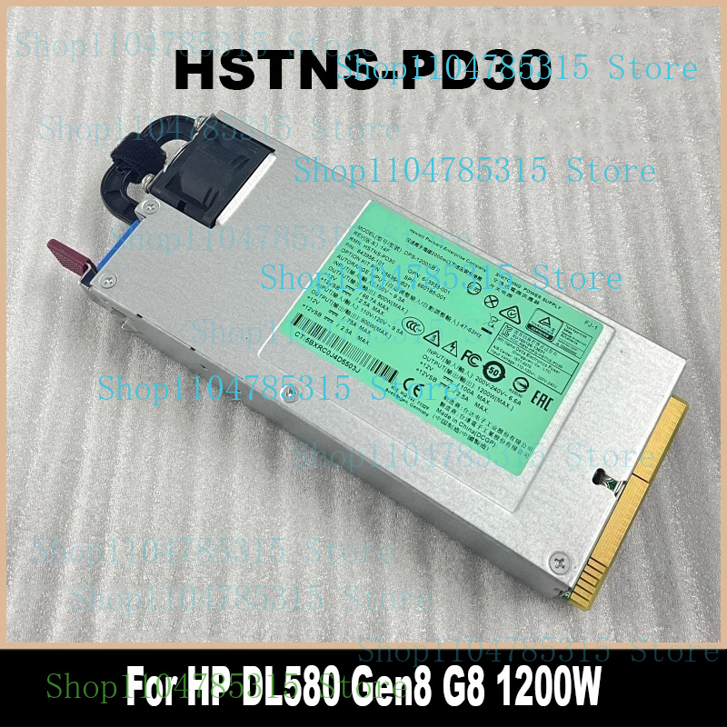Server Power Supply - HSTNS-PD30 Original para HP DL580 G8