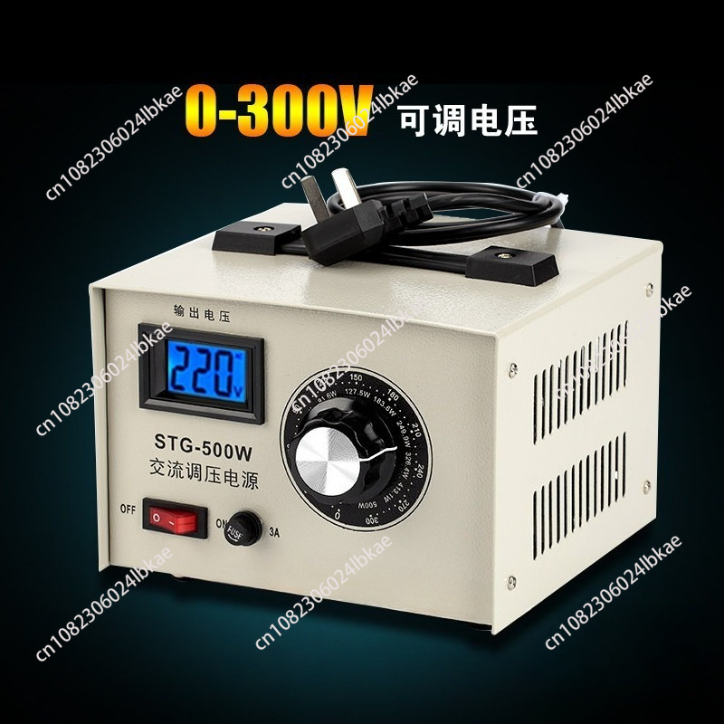 Regulador de voltaje monofásic - Power Supply 500W reseña y precio