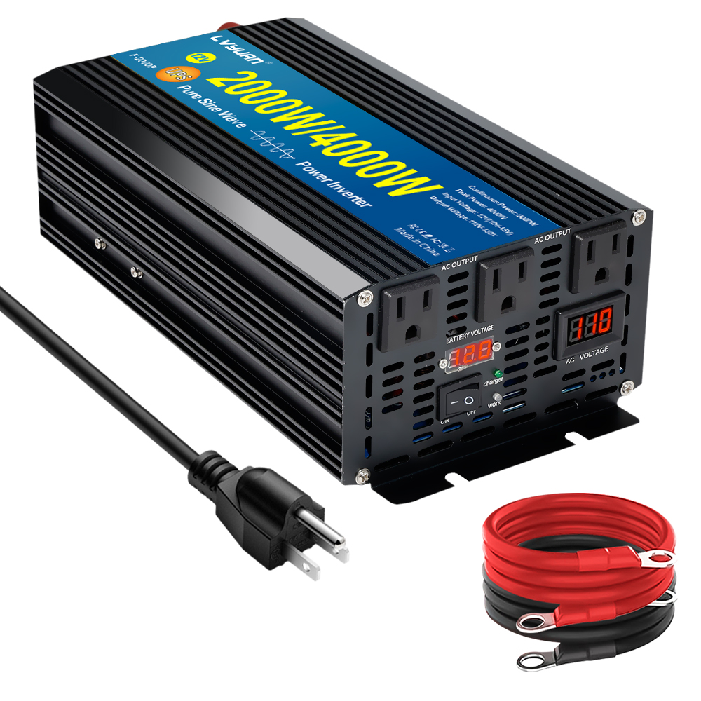Inversor LVYUAN de 1500W con F - Power Supply 12V reseña y precio
