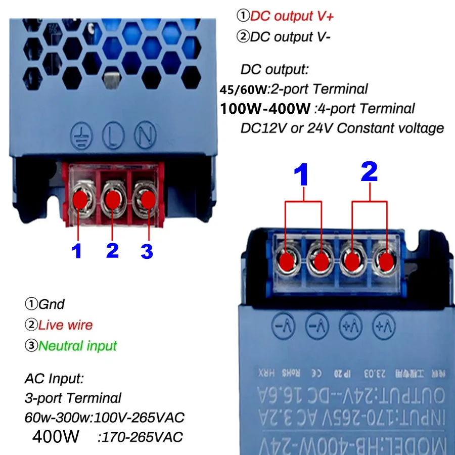 Fuente de alimentación LED de  - Smps Power Supply reseña y precio