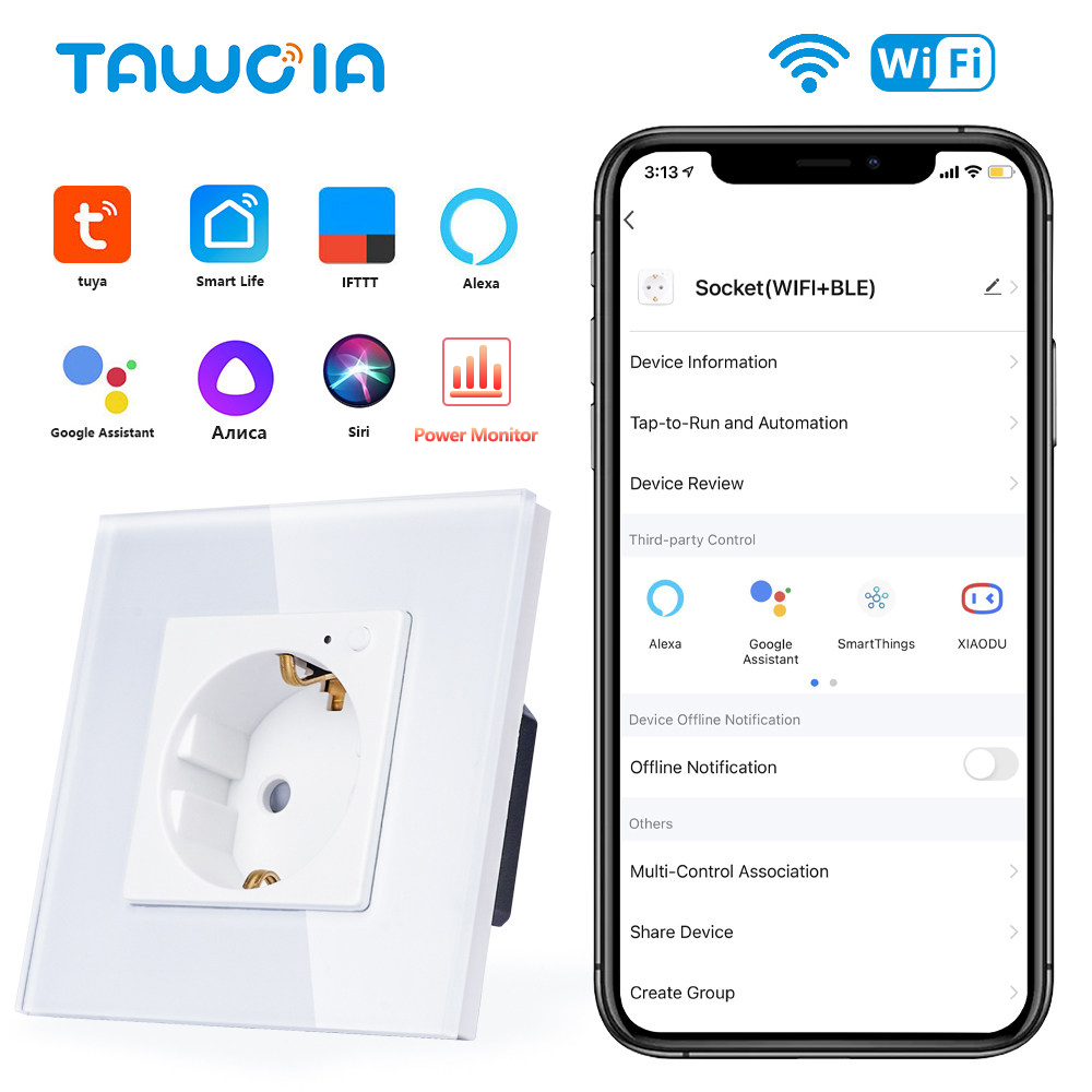 Toma de pared con Wifi TAWOIA, - Open Frame Power Supply reseña y precio