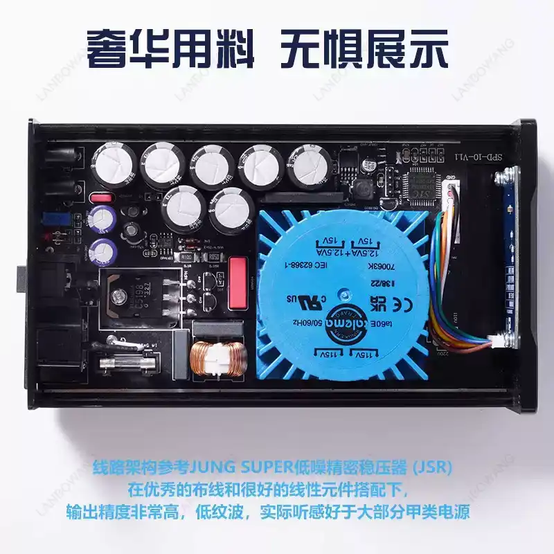 Fuente de alimentación lineal  - Power Supply 12V reseña y precio