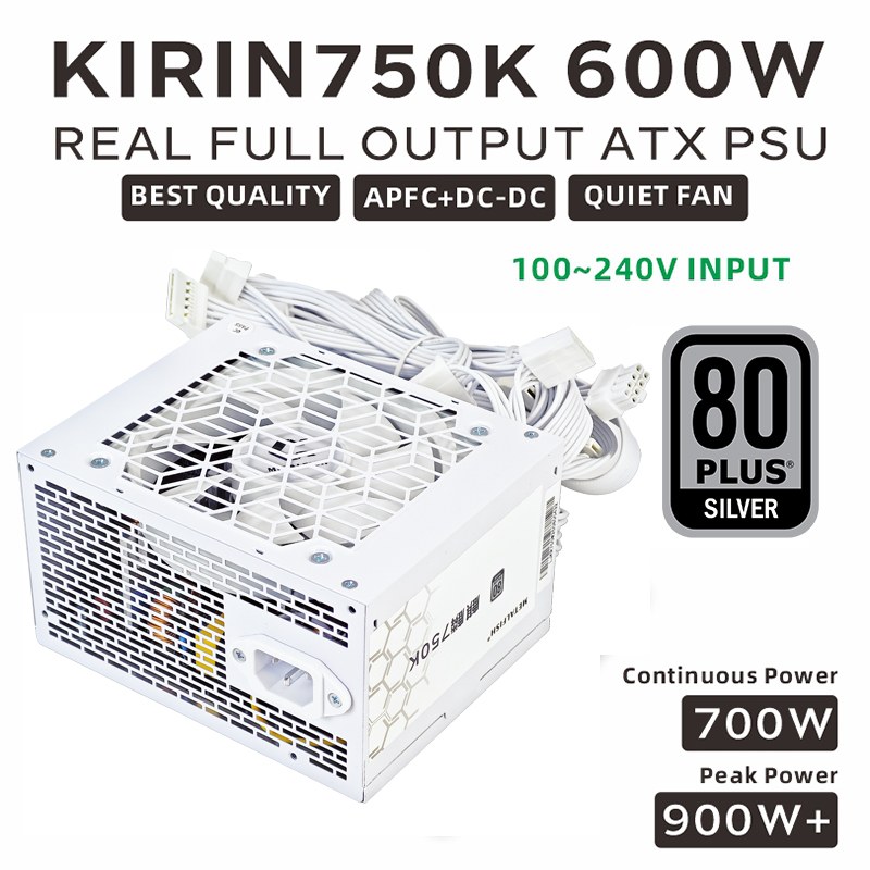 METALFISH KIRIN750K Fuente de  - Power Supply 650W reseña y precio